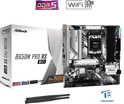 картинка Материнская плата ASRock B650M Pro RS WiFi