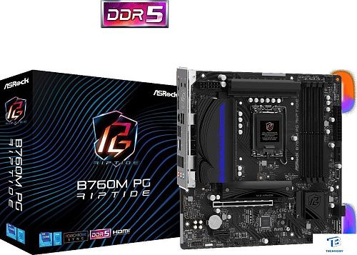 картинка Материнская плата ASRock B760M PG Riptide