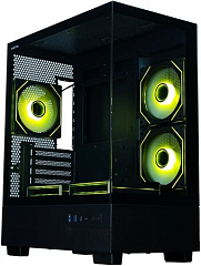 картинка Корпус XASTRA Q400M 5ARGB-C6-UC Black