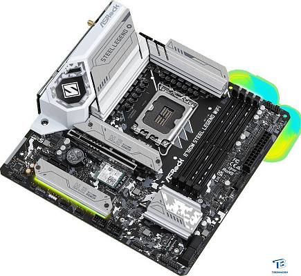 картинка Материнская плата ASRock B760M Steel Legend (Wi-Fi)