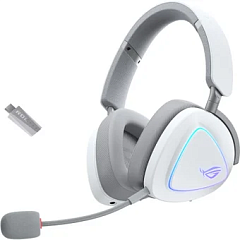 картинка Наушники Asus ROG Delta II White
