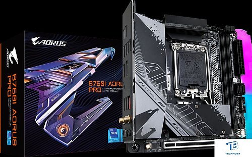 картинка Материнская плата GigaByte B760I AORUS PRO DDR5