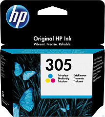 картинка Картридж HP 3YM60AE 305 Tri-color Original Ink Cartridge картридж