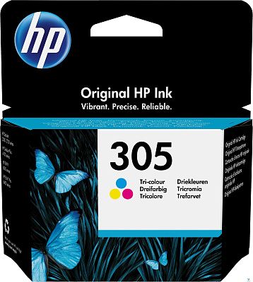 картинка Картридж HP 3YM60AE 305 Tri-color Original Ink Cartridge картридж