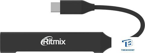 картинка USB хаб Ritmix CR-4401 Metal