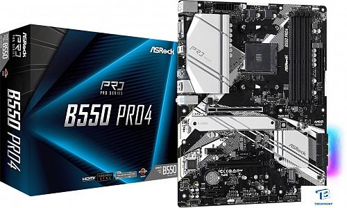 картинка Материнская плата ASRock B550 Pro4