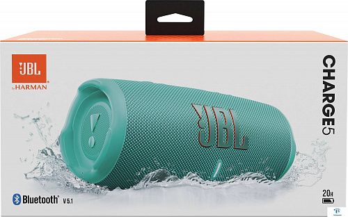 картинка Портативная колонка JBL Charge 5 Бирюзовый