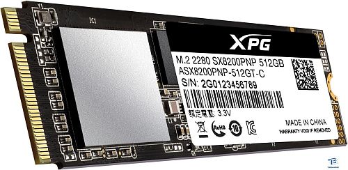картинка Накопитель SSD A-Data 512Gb ASX8200PNP-512GT-C