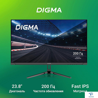 картинка Монитор Digma 24P410F черный