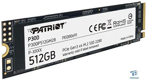 картинка Накопитель SSD Patriot 512GB P300P512GM28