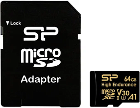 картинка Карта памяти Silicon Power 64GB SP064GBSTXDV3V1HSP