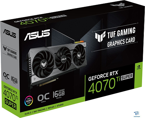 картинка Видеокарта Asus RTX 4070 Ti Super (TUF-RTX4070TIS-O16G-GAMING)