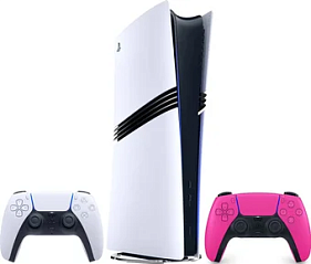 картинка Приставка Sony Playstation 5 Pro CFI-7021 + геймпад розовый