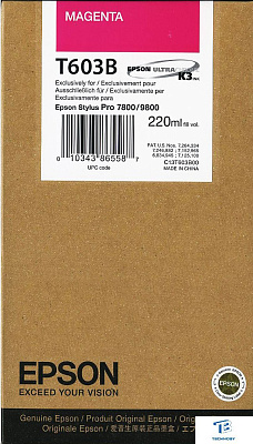 картинка Картридж Epson C13T603B00