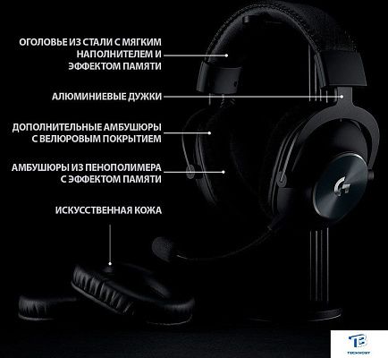 картинка Наушники Logitech G Pro X 981-000818