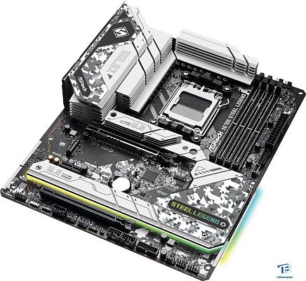 картинка Материнская плата ASRock X670E Steel Legend