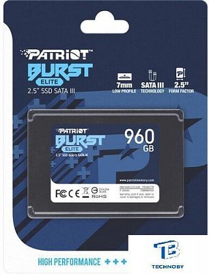 картинка Накопитель SSD Patriot 1,92TB PBE192TS25SSDR