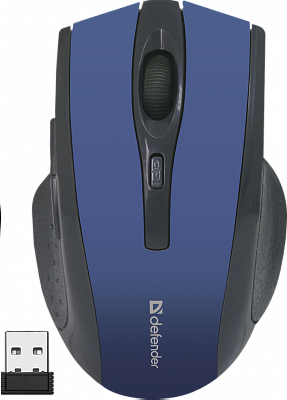 картинка Мышь Defender Accura MM-665 синий