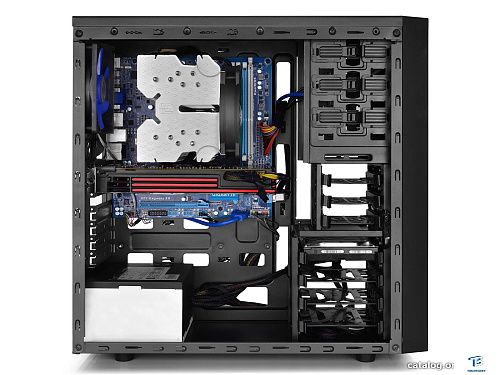 картинка Корпус Deepcool TESSERACT BF черный