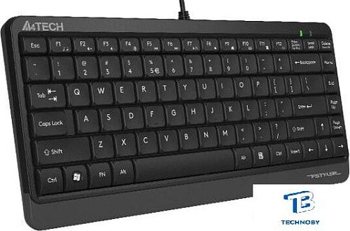 картинка Клавиатура A4Tech Fstyler FK11 черный/серый