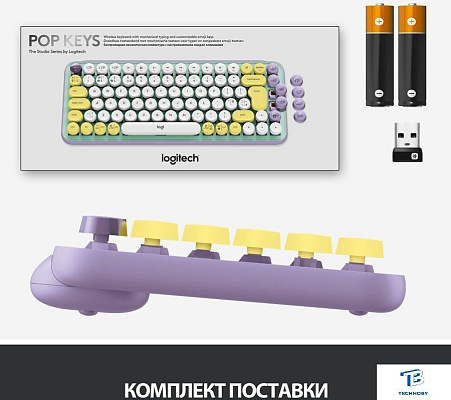 картинка Клавиатура Logitech Pop Keys 920-010717