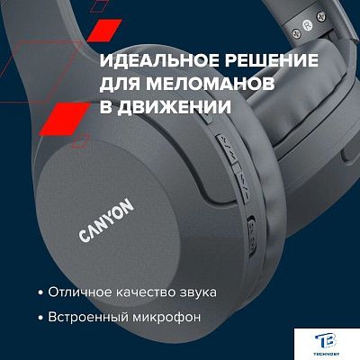 картинка Наушники Canyon CNS-CBTHS3BE