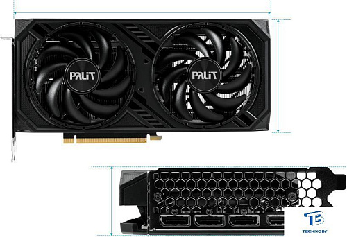 картинка Видеокарта Palit RTX 4060 Ti (NE6406T019P1-1060D)