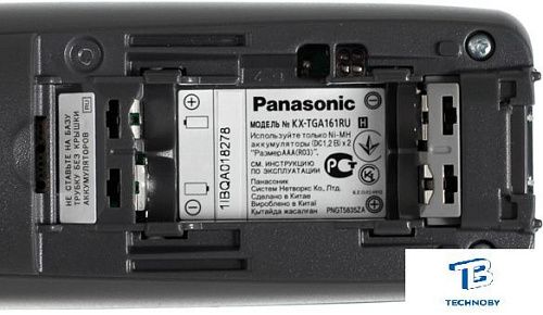 картинка Радиотелефон Panasonic KX-TG1612RUH