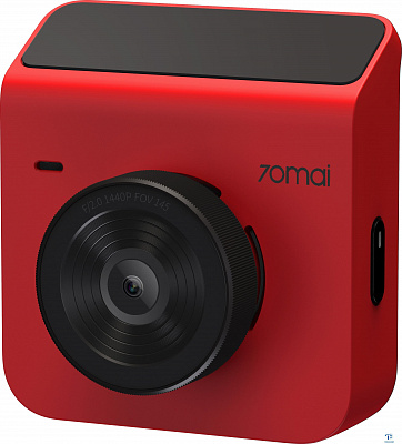 картинка Автомобильный видеорегистратор Xiaomi 70Mai Dash Cam A400 Красный