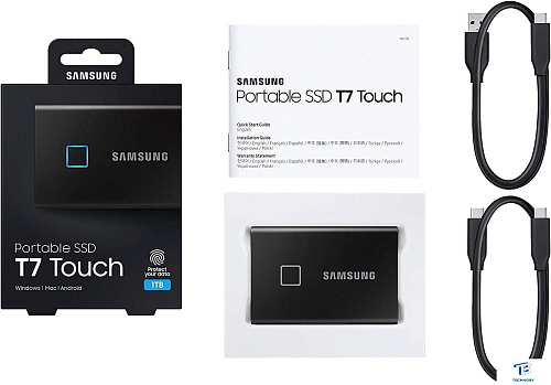 картинка Внешний SSD Samsung T7 2TB MU-PC2T0K/WW