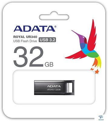 картинка Флэш накопитель A-Data 32GB AROY-UR340-32GBK