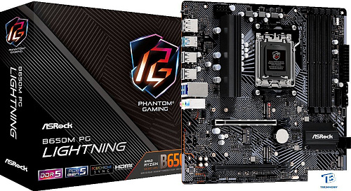 картинка Материнская плата ASRock B650M PG LIGHTNING