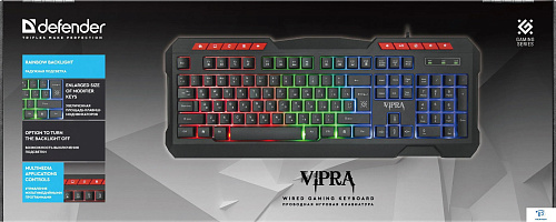 картинка Клавиатура Defender Vipra GK-586