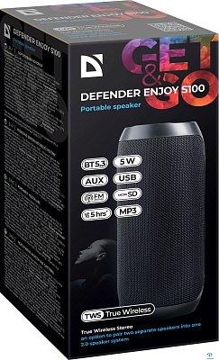картинка Портативная колонка Defender Enjoy S100