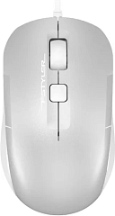 картинка Мышь A4Tech Fstyler FM26 Серебристый/белый