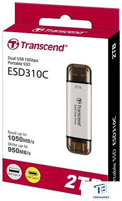 картинка Внешний SSD Transcend 2TB TS2TESD310S