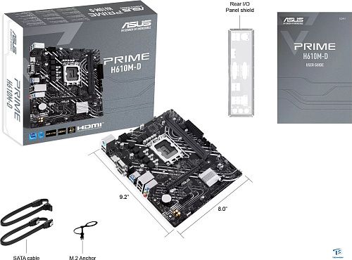 картинка Материнская плата Asus Prime H610M-D