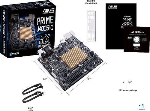 картинка Материнская плата Asus Prime J4005I-C