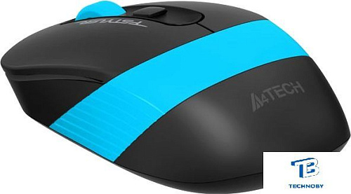 картинка Мышь A4Tech Fstyler FG10 Черный/синий