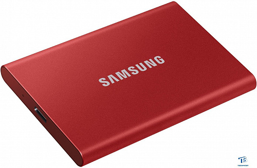 картинка Внешний SSD Samsung T7 1TB MU-PC1T0R/WW