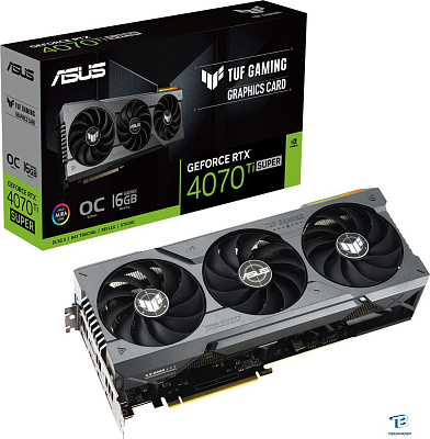 картинка Видеокарта Asus RTX 4070 Ti Super (TUF-RTX4070TIS-O16G-GAMING)