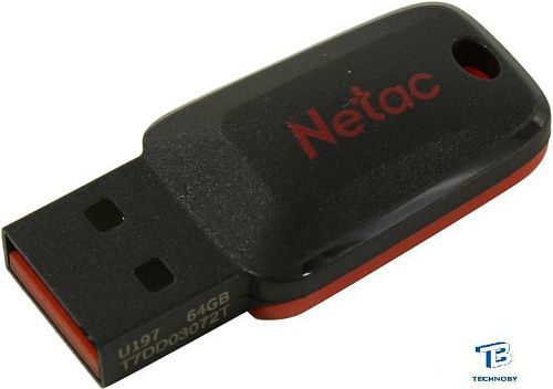 картинка Флэш накопитель Netac 128GB NT03U197N-128G-20BK