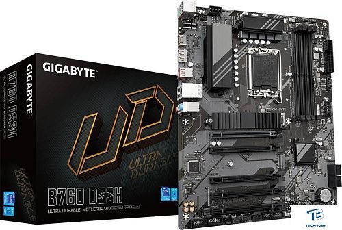 картинка Материнская плата GigaByte B760 DS3H