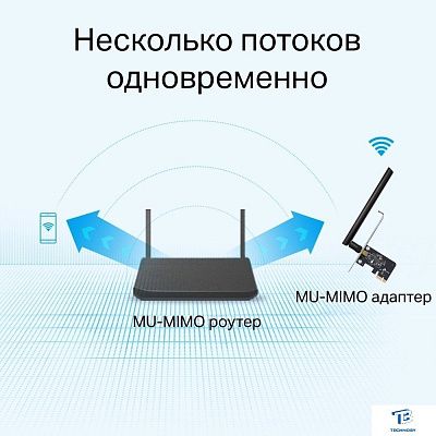 картинка Адаптер TP-Link Archer T2E