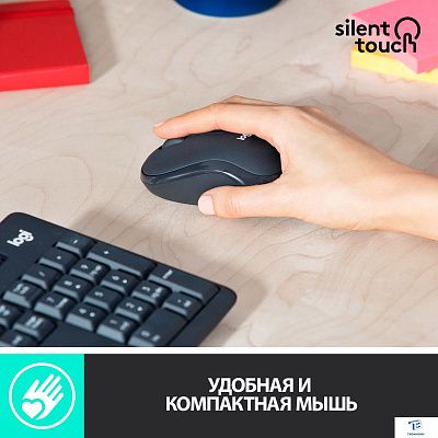 картинка Набор (Клавиатура+мышь) Logitech MK295 920-009813