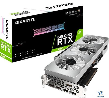 картинка Видеокарта Gigabyte RTX 3080 (GV-N3080VISION OC-10GD 2.0)