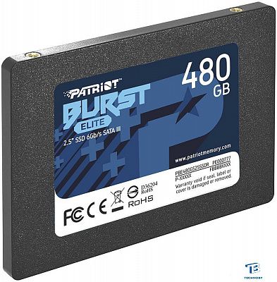 картинка Накопитель SSD Patriot 480GB PBE480GS25SSDR