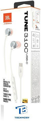 картинка Наушники JBL Tune 310C Белый