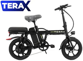 картинка Электровелосипед Terax COLIBRI U6 Серый