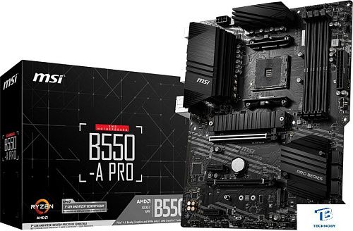 картинка Материнская плата MSI B550-A PRO